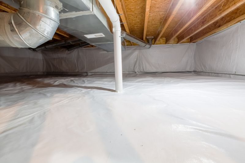 Sealed Crawlspace Wall