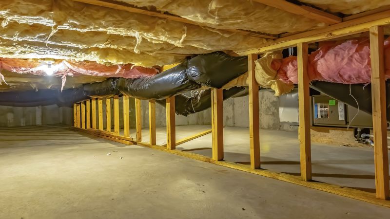 Finished Crawlspace Insulation